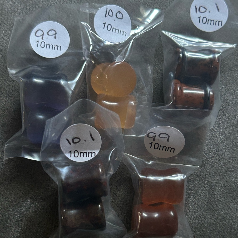 Arctic Buffalo Blowout Sale Stretched Glass & Stone Plugs
